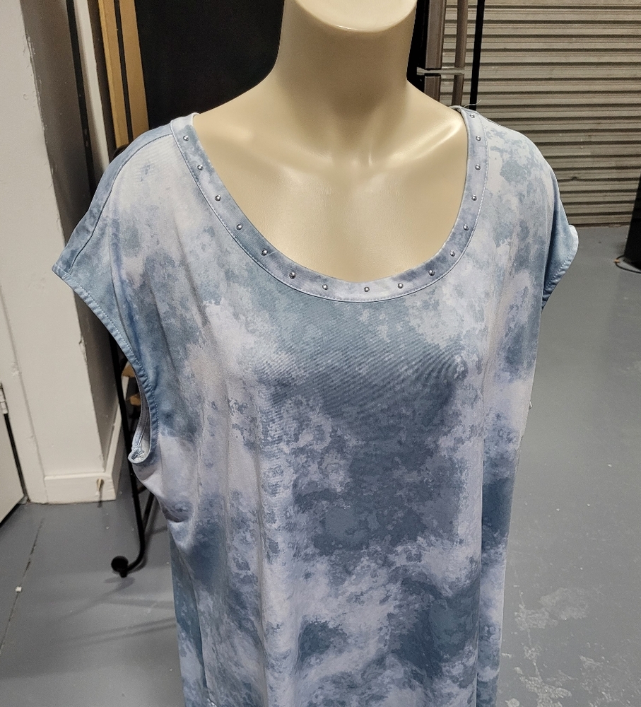 Emaline Woman Tye Dye Blouse Sz 1W